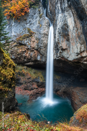 Berglistüber Wasserfall in Glarus beim Klausenpass