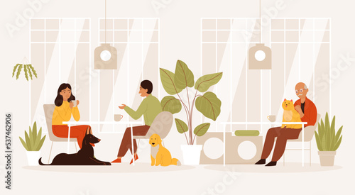 Pets Cafe Daily Composition