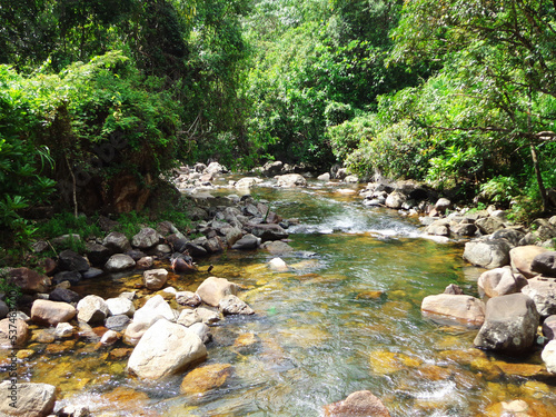 Rathganga river in Ratnapura, Sri Lanka photo