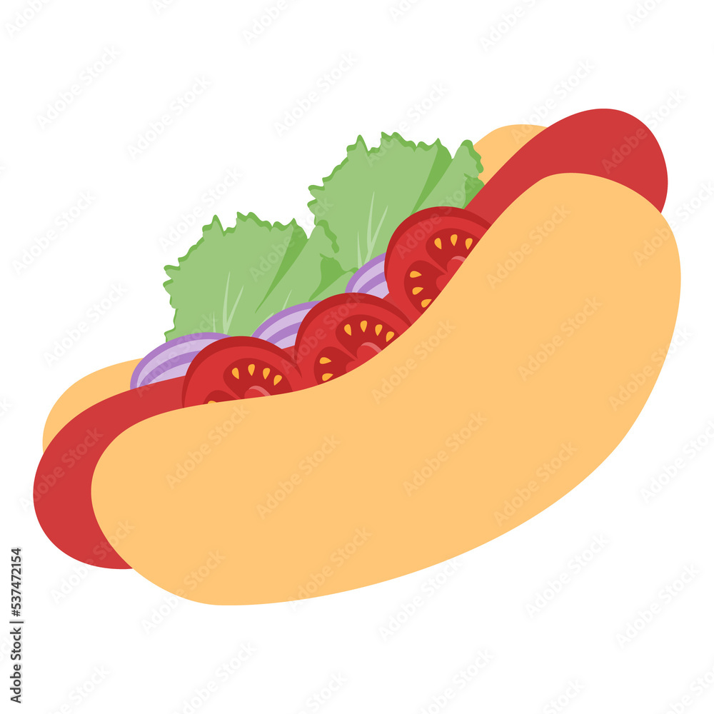 Hot dog fast food Hot dog fast food