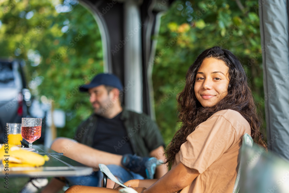 © Johnér - Smiling teenage girl looking at camera