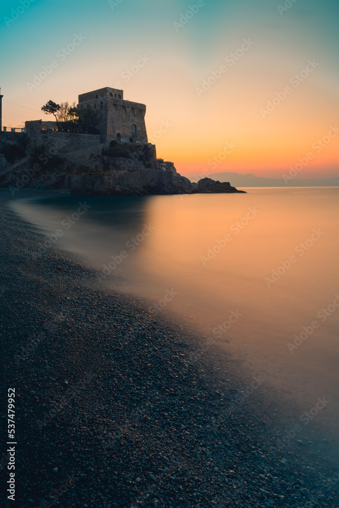 typical tower of the Amalfi coast