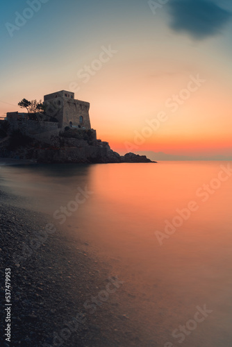 typical tower of the Amalfi coast