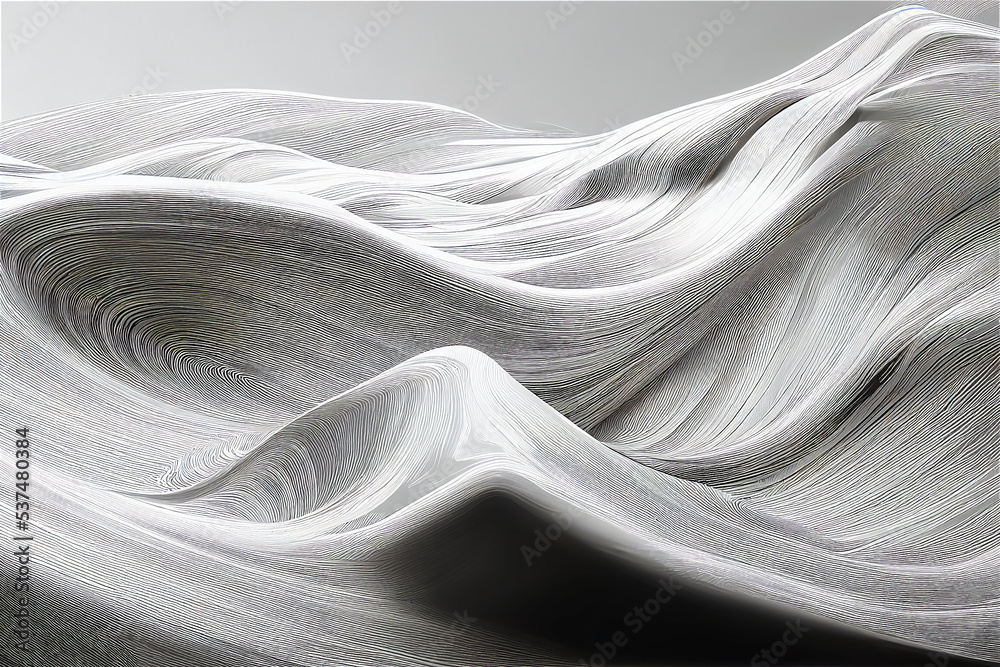 Obraz premium Swirling polar background