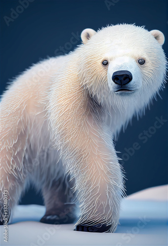 Polar bear cub
