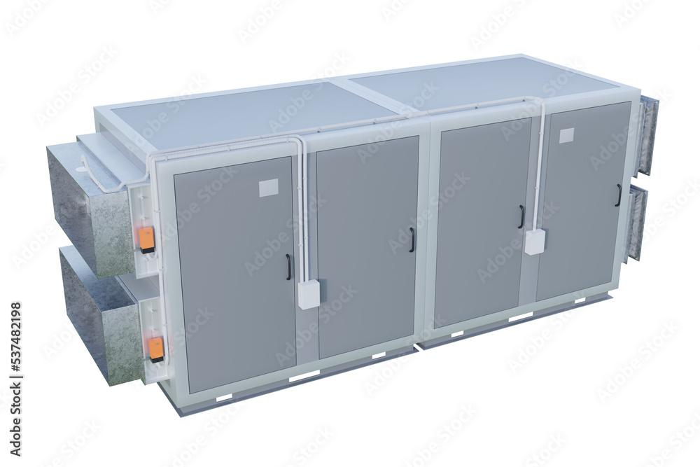 ventilation unit transparent background 3d Stock Illustration | Adobe Stock