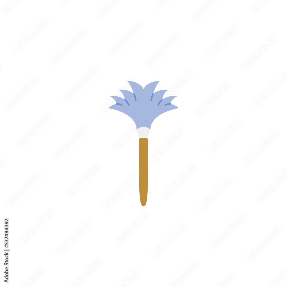 Duster icon in color, isolated on white background Duster icon in color, isolated on white background