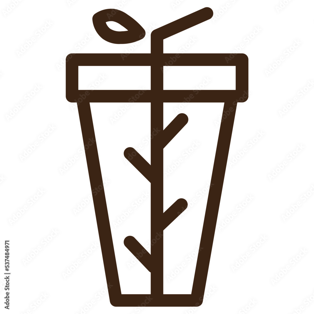 fresh tea outline icon fresh tea outline icon