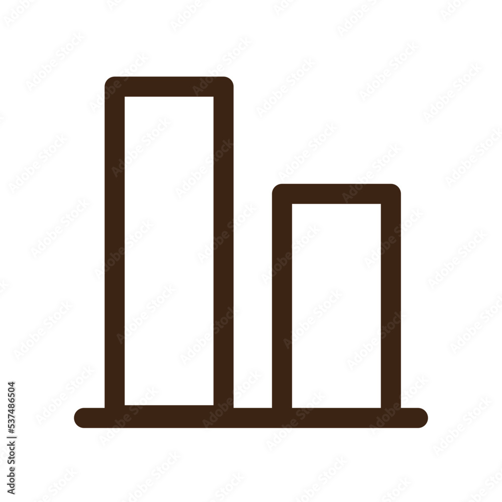 vertical design outline icon vertical design outline icon
