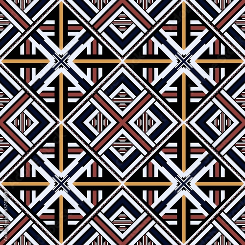 Wallpaper Mural seamless geometric pattern Torontodigital.ca