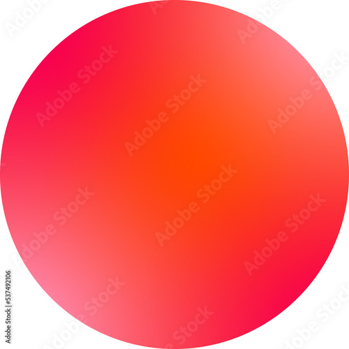 round magenta pink - purple pink - deep orange gradient background