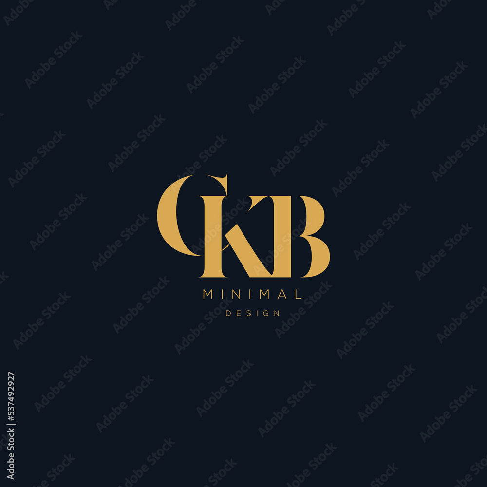 Initial letter CKB alphabet minimal vector design