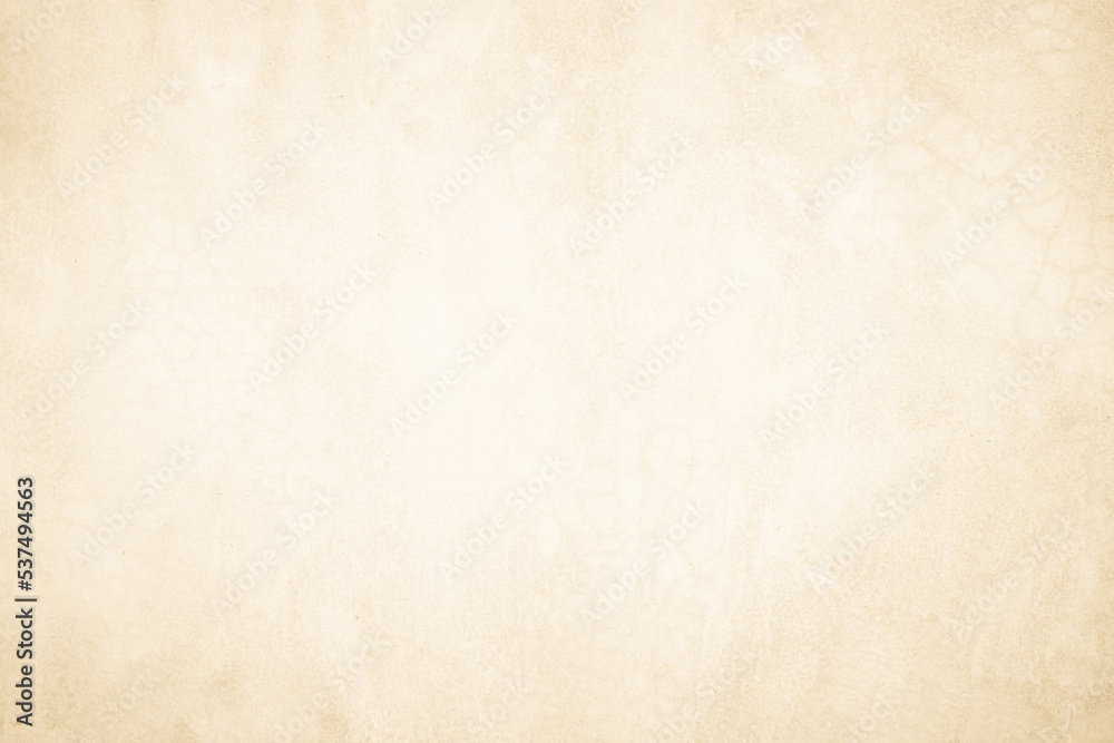 Cardboard tone vintage texture background, cream paper old grunge retro rustic for wall interiors, surface brown concrete mock parchment empty. - obrazy, fototapety, plakaty 