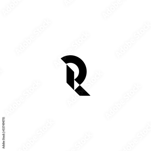 r letter logo vector illustration