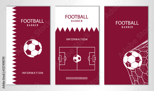 Vector illustration of football game. Use as advertising, invitation, banner, poster
