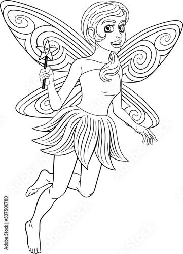 Wallpaper Mural Fairy Cartoon Illustration Torontodigital.ca