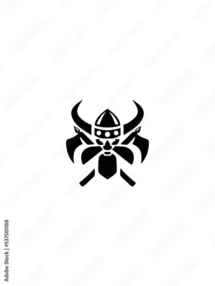 black viking drawing vector illustration design black viking drawing vector illustration design