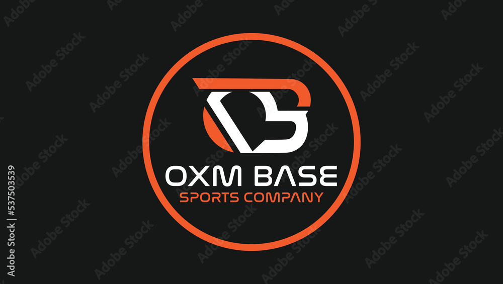 Creative Letters OB monogram Logo Design Template