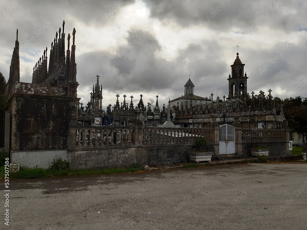 Cementerio parroquial de San Juan de Alba, Galicia