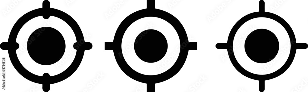 sniper rifle target. Focus target vector icon. Target goal icon. target focus arrow. marketing aim design sniper rifle target. Focus target vector icon. Target goal icon. target focus arrow. marketing aim design