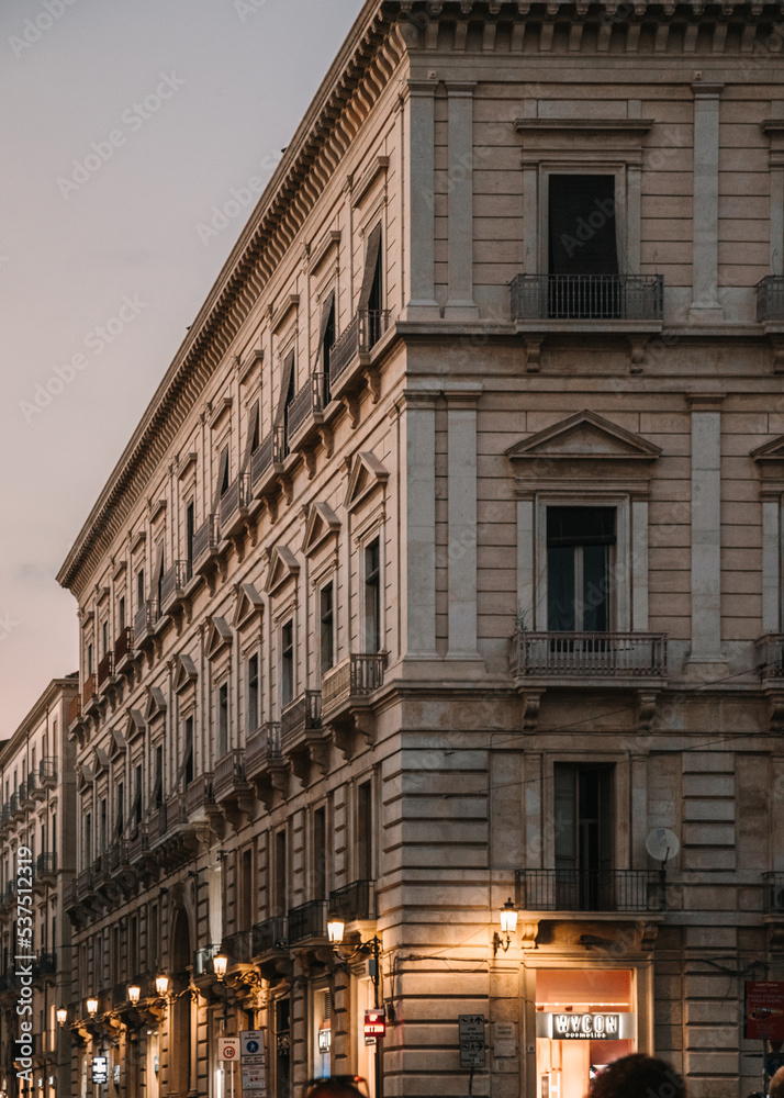 Sicilian architecture in Catania