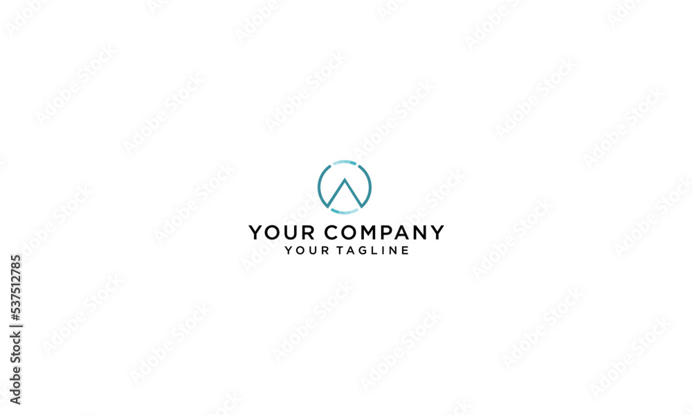 Obraz premium Logo W
