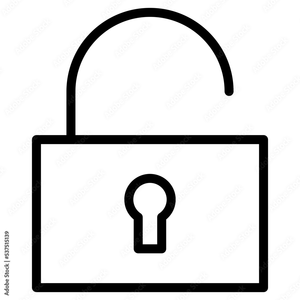 padlock unlock icon padlock unlock icon
