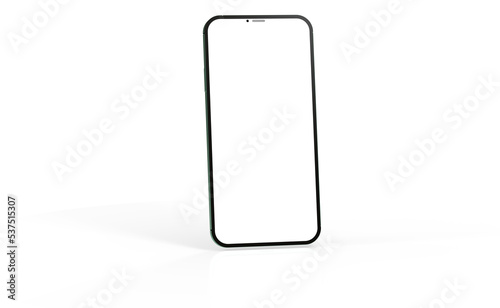 Modern frameless smartphone Mock up