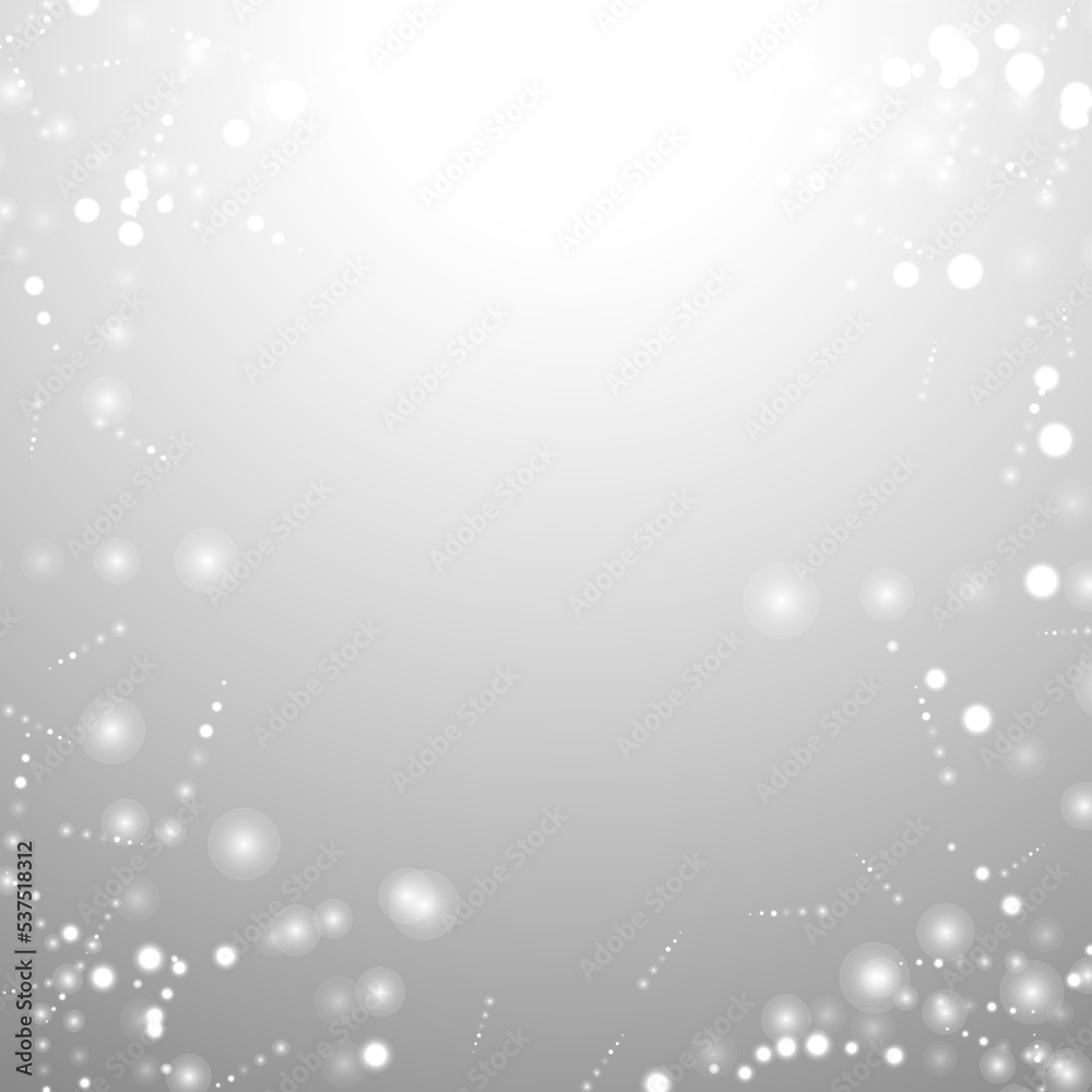 silver background bokeh bling snow flake confetti silver background bokeh bling snow flake confetti