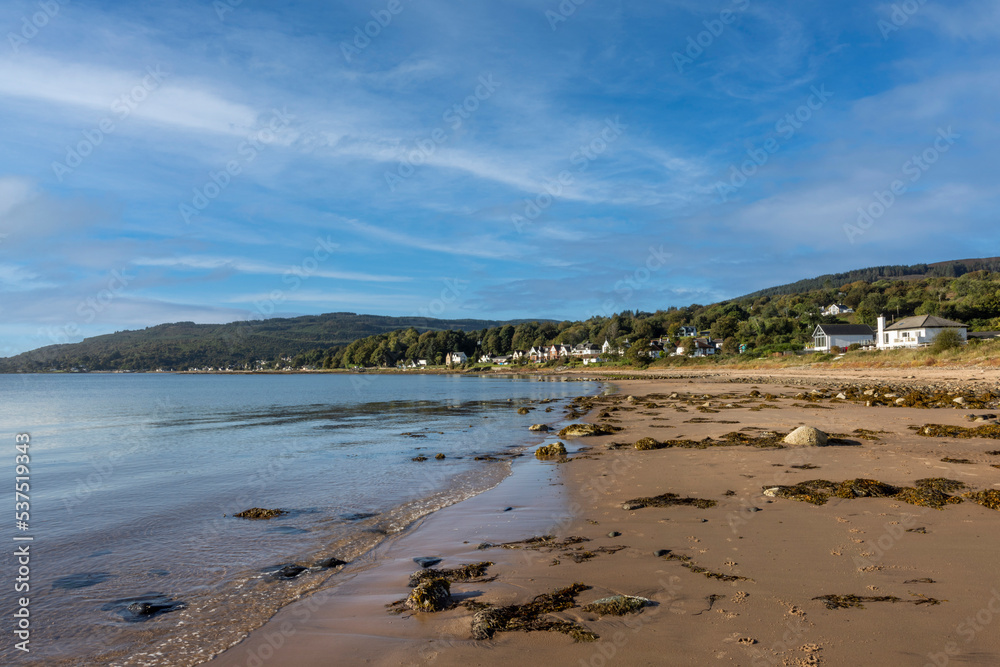 Whiting Bay on the Isle of Arran, Scotland