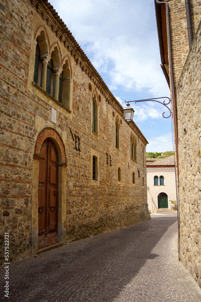 Arqua Petrarca, old village in Padua province