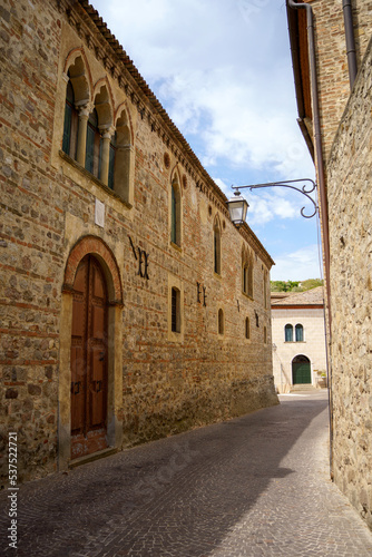 Arqua Petrarca  old village in Padua province
