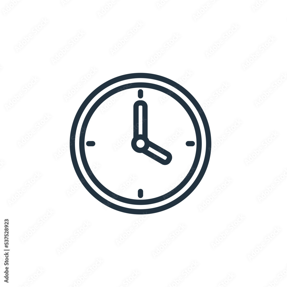 Clock icon isolated on a white background. Clock symbol, time for web and mobile apps. Clock icon isolated on a white background. Clock symbol, time for web and mobile apps.