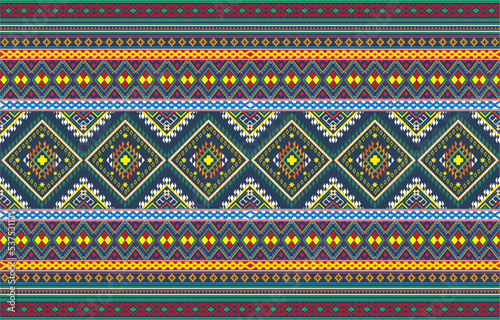 tribal pastel multicolor pastel Navajo seamless vector pattern. aztec abstract geometric art print in a sophisticated aztec style. Vector background with ethnic elements. Wallpaper, fabric, paper,