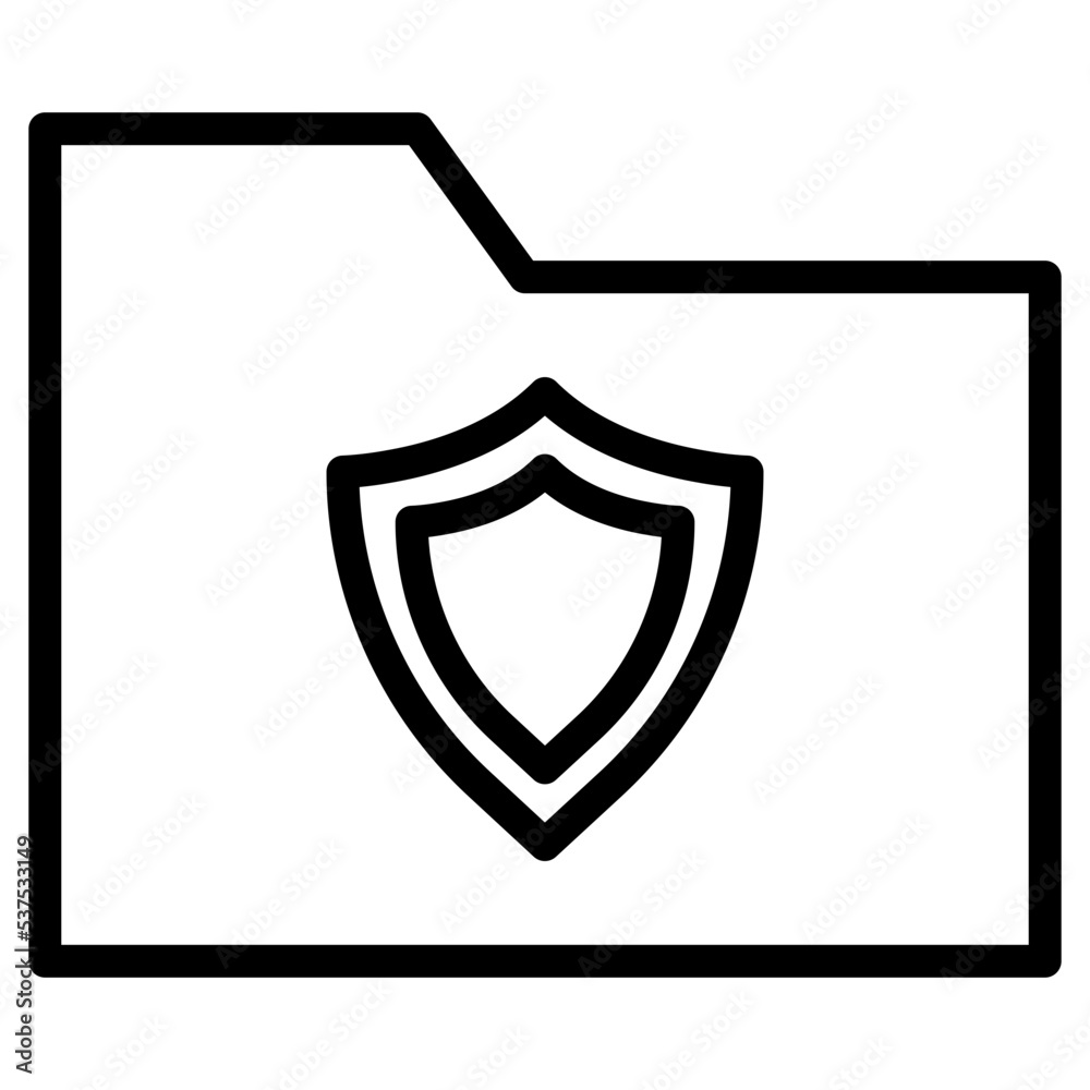 folder security icon folder security icon
