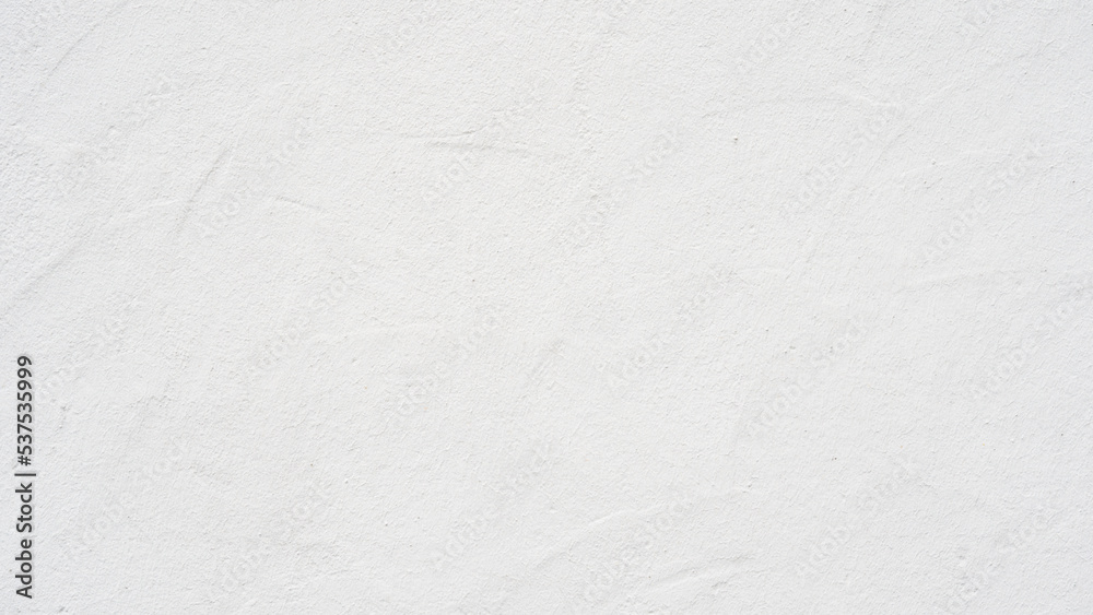 Naklejka premium White gray bright textured plaster with spatula technique wall texture background pattern