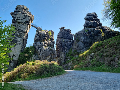 rocks in the mountains