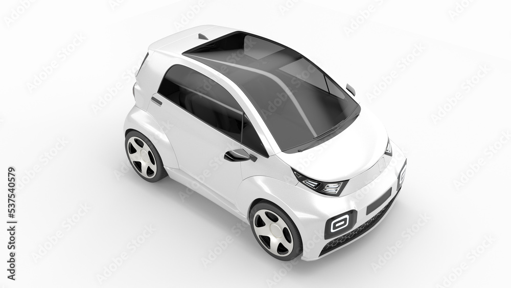 3d rendered fictional car illustration of a generic small car 3d rendered fictional car illustration of a generic small car