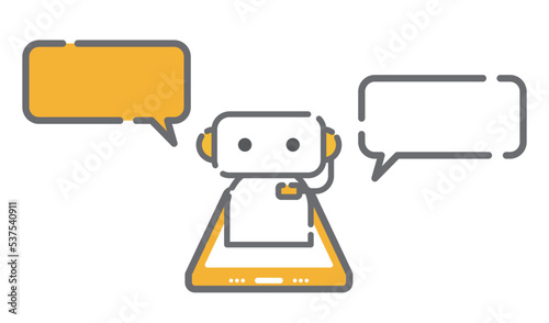 スマホのチャットボット