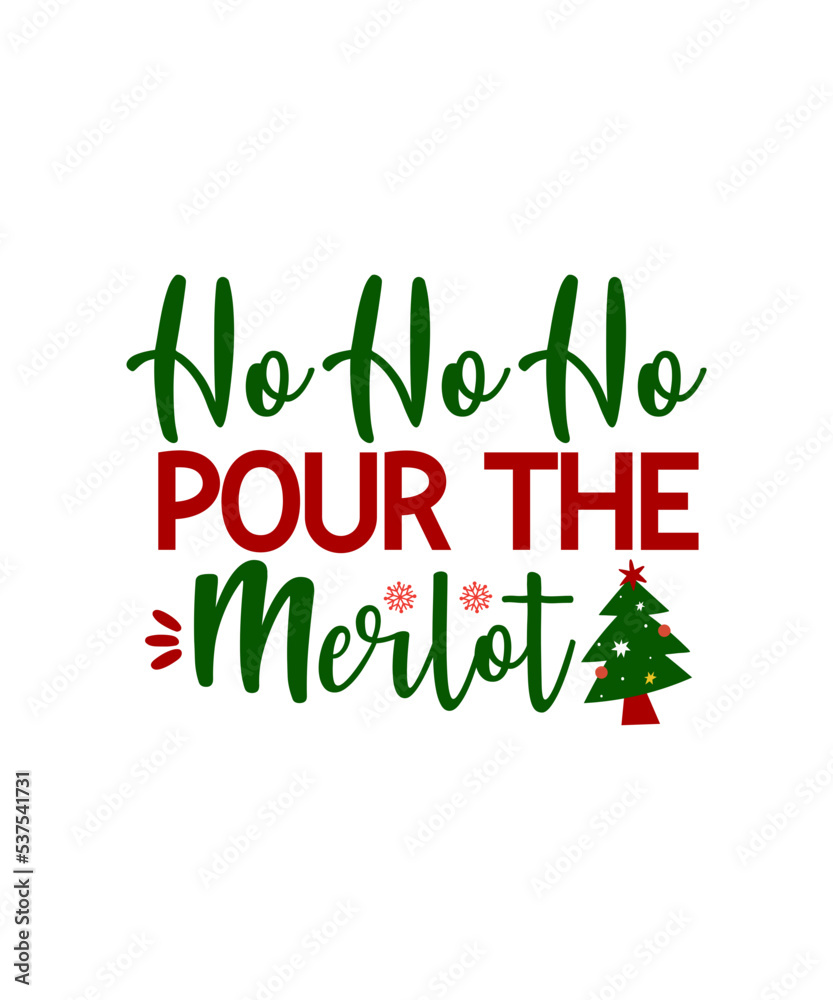 Fototapeta premium Christmas SVG Bundle, Winter SVG, Santa SVG, Winter svg Bundle, Merry Christmas svg, Christmas Ornaments svg, Holiday Christmas svg Cricut