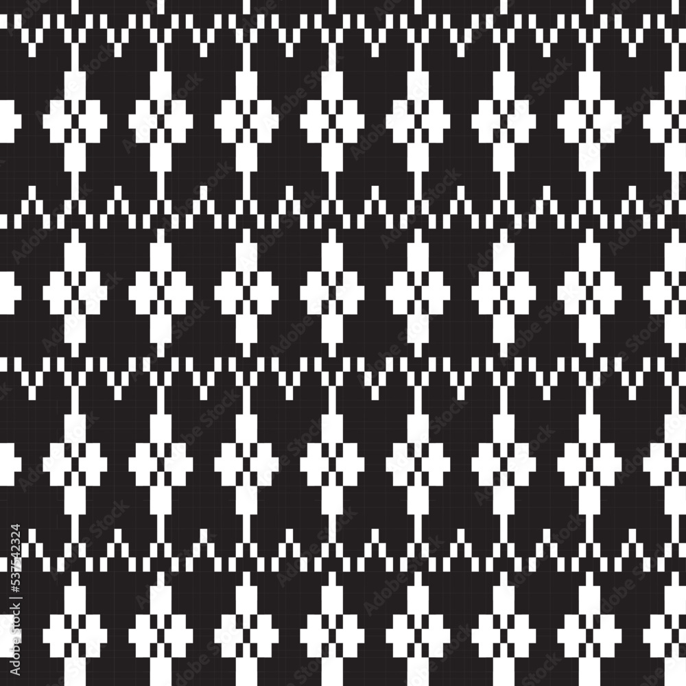 Argyle Fair Isle Seamless Pattern Design Argyle Fair Isle Seamless Pattern Design