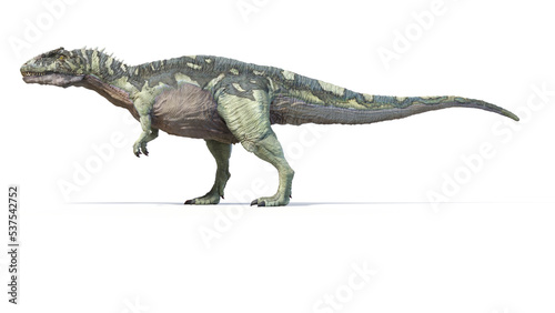 3d rendered dinosaur illustration of the Acrocanthosaurus © Sebastian Kaulitzki