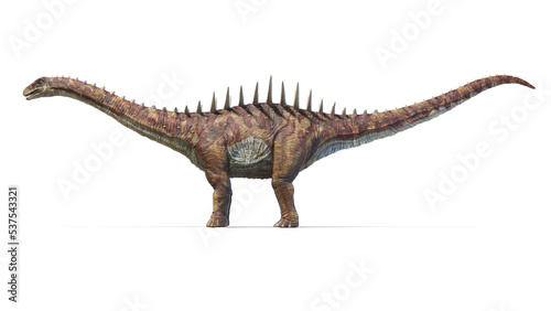 3d rendered dinosaur illustration of the Augustinia