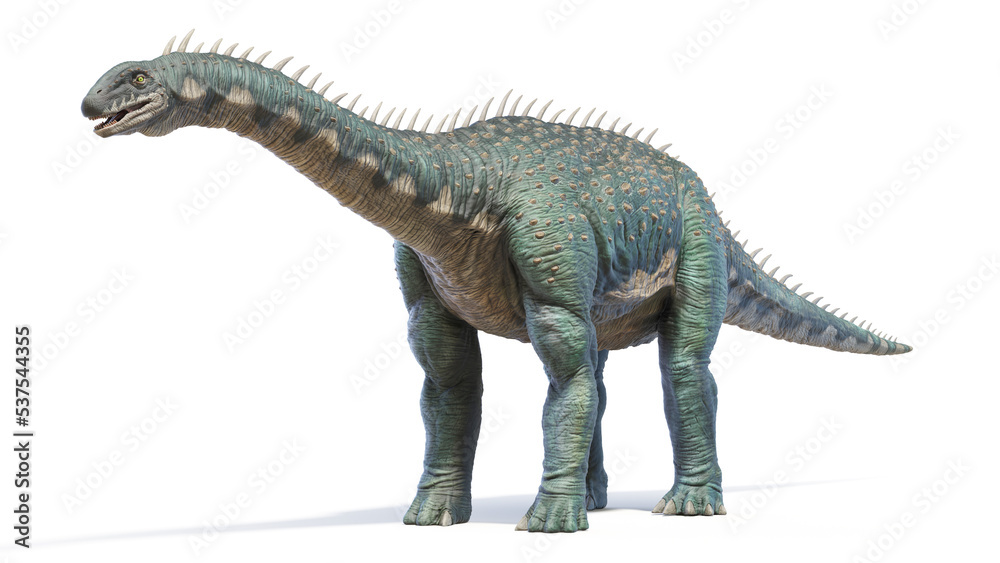 Naklejka premium 3d rendered dinosaur illustration of the Barapasaurus