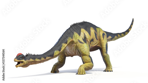 3d rendered dinosaur illustration of the Camarasaurus © Sebastian Kaulitzki