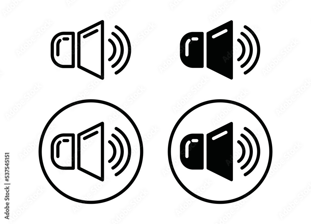 Audio speaker volume sound icon vector. Audio device for app or website symbol illustration. headphone sign silhouette. Audio speaker volume sound icon vector. Audio device for app or website symbol illustration. headphone sign silhouette.