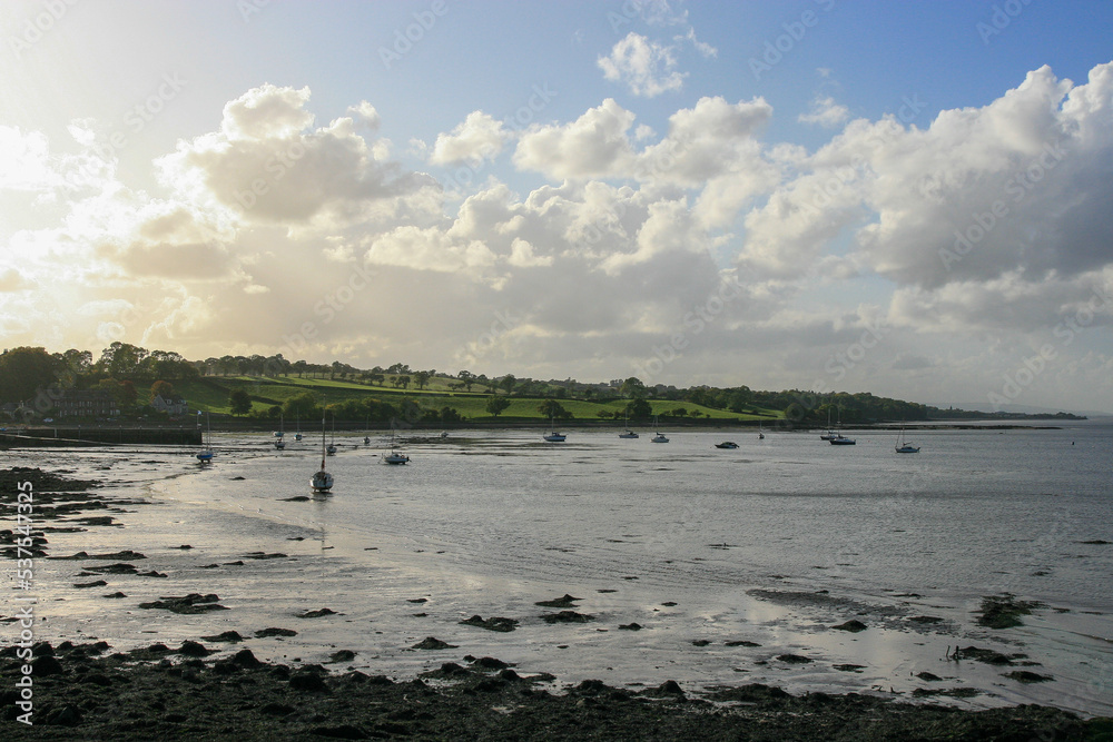 Boats in Blackness Bay, Scotland Boats in Blackness Bay, Scotland
