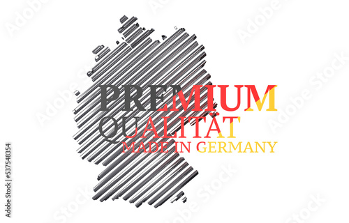 Abstract of germany map network  internet and global connection concept