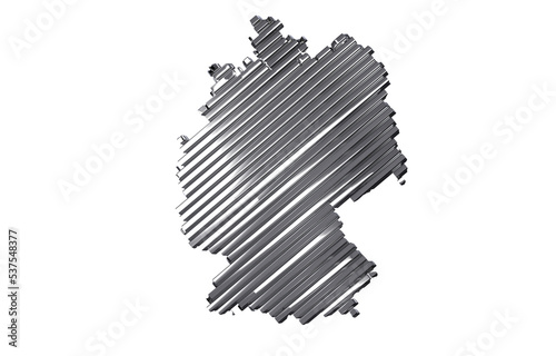 Abstract of germany map net...