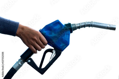 Obraz na płótnie gas pump nozzle